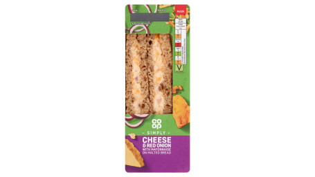 Co-Op Cheese Red Onion Sandwich