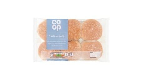 Co-Op 6 White Rolls