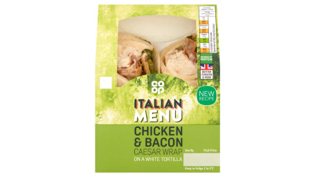 Co-Op Chicken Bacon Caesar Wrap