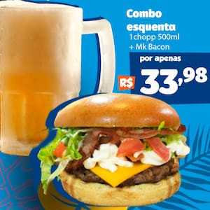 Combo Esquenta Chopp Mk Bacon