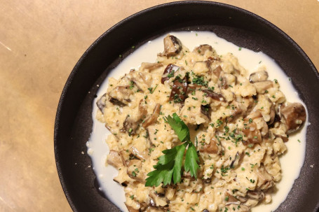 Forest Mushroom Cauliflower Rice Sù Jì Lián Mó Gū Yē Cài Huā Fàn