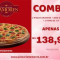 Combo 2 Pizzas Grandes (cada) 200g de batata frita 2 refri 1lt