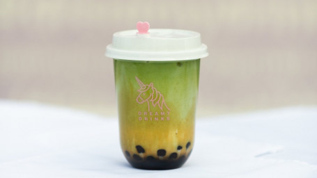 Matcha Brown Sugar Boba Latte