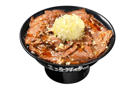 Cōng Yán Ān Gé Sī Niú Jǐng Jí Jǐng Grilled Angus Chuck Flap With Leek Shio Tare Rice Bowl