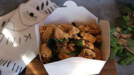 K1--Basil Popcorn Chicken