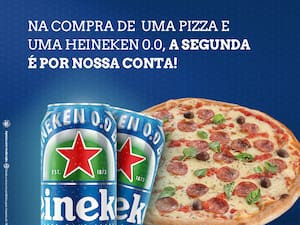 Compra Pizza Grande Ganha 2 Heineken 0.0