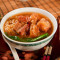 yuán zhī zhù hóu niú nǎn miàn Noodles in Soup with Chu-hou Brisket of Beef