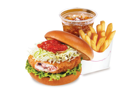 Takokatsu Burger Set