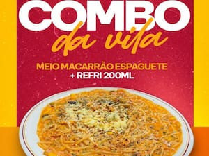 Mega Combo* Meio Macarrão Espaguete Refri 200 Ml