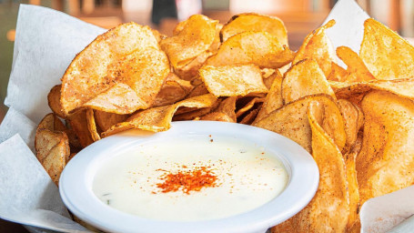 Old Bay Kettle Chips W/ Queso