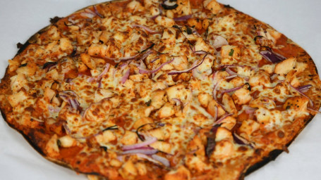 133. Thin Crust Pizza (12 With Chicken Red Onions