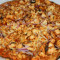 133. Thin Crust Pizza (12 With Chicken Red Onions