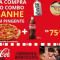 Promoção Pizza Grande Calabresa Coca-Cola 1,5 Litros Pingente Grátis