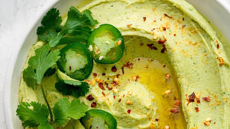 Jalapeño Avocado Hummus