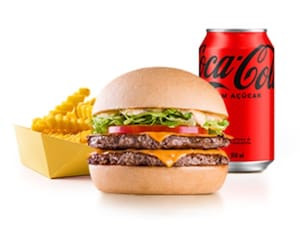 Combo Burger Coca Cola