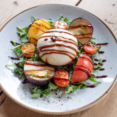 Burrata With Heritage Tomatoes