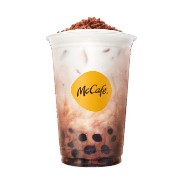 Mccafe Iced Ovaltine Bubble Latte Mccafe Dòng Ā Huá Tián Zhēn Zhū Xiān Nǎi Mccafe Iced Ovaltine Bubble Latte