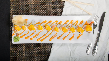 R18. Mango Shrimp Sushi Roll