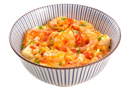 Hakataya Tofu, Shrimp And Egg Don