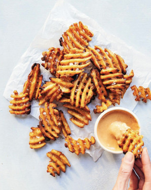 Batatas Fritas De Waffle