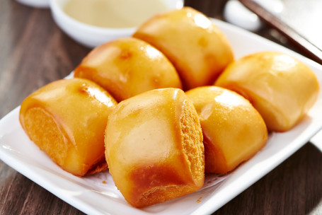 Jīn Mán Tóu (6Zhī Deep-Fried Bun (6Pcs