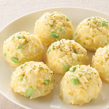 Sù Mǐ Zhī Dòu Mǎ Líng Shǔ Dàn Shā Lǜ Sù Potato Egg Salad With Corn Edamame Vegetarian