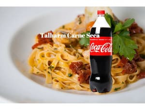 Talharim Carne Seca Coca Cola