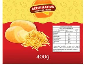 Batata Palha Caseira Alternativa 400 G