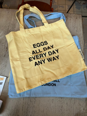 Eggbreak Tote Bag (Yellow)