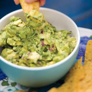 Guacamole E Batatas Fritas