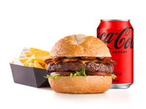 Combo Madero Bacon Coca Cola