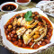 Mouth-Watering Chicken Served Cold In Chilli Oil) Mild) May Contain Peanuts) Kǒu Shuǐ Jī