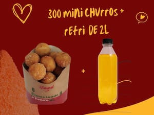 300 Mini Churros+Refri 2L