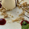 Zitronenparfait Crumble Erdbeerchutney