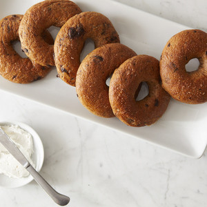 Bagel De Gotas De Chocolate