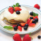 Xìng Rén Fěn Yà Má Zǐ Bān Jǐ Pèi Xiān Zá Méi Jí Jì Lián Zhī Shì Niú Yóu Jiàng Almond Flour Flax Seed Pancake With Cream Cheese Glaze And Fresh Berries