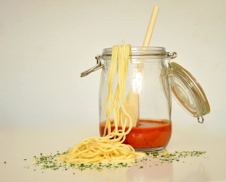 Espaguete Com Molho De Tomate