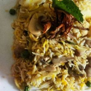 Biryani De Cogumelos