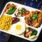 Jiāo Má Jī Tuǐ Ròu Shāng Wù Cān Hé Spicy Chicken Drumstick Business Meal Box