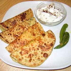 Paratha De Couve-Flor