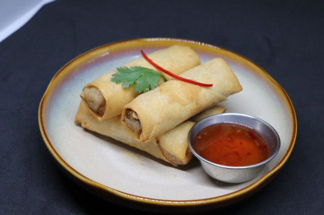 (E) Spring Roll 4 Pcs