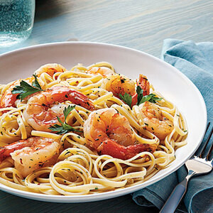 Linguine De Camarão Scampi