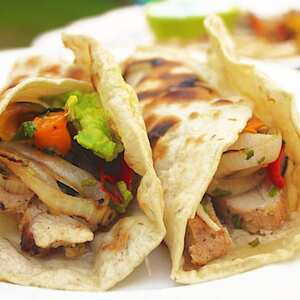 Fajitas De Frango Grelhado