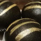 D19. Black Golden Egg Custard Bun (3) Hēi Jīn Liú Shā Bāo