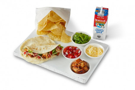 Novo Kit De Refeição Infantil Com 2 Tacos