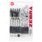 Zebra Z Grip Pen Black 10 Pack