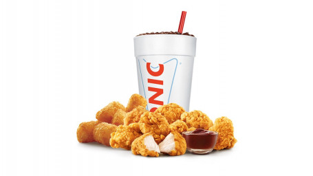 8. Jumbo Popcorn Chicken Combo