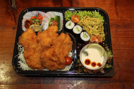 Katsu Chicken Bento(Halal)-Miso Soup Not Included