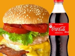 X Burguer Coca-Cola 200Ml