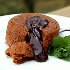 Bolo De Lava De Chocolate Derretido